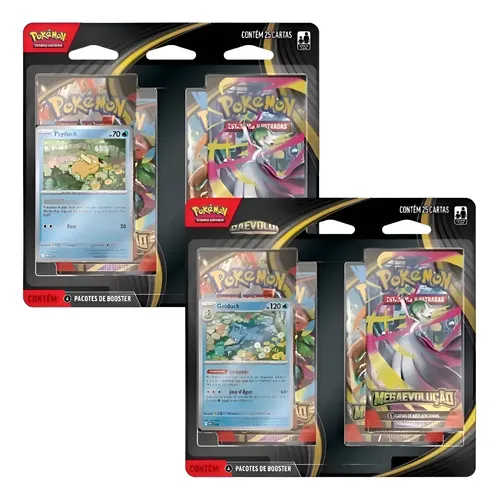 Quádruplo PACK Mega Evolução - Unitário