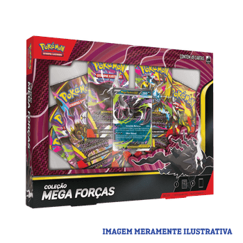 Box Coleção Mega Forças - Mega Darkrai